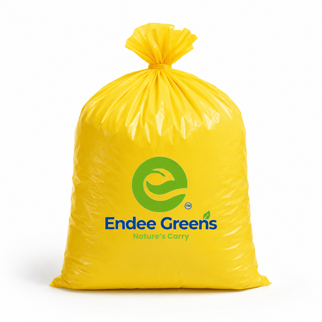 Yellow Garbage Bag